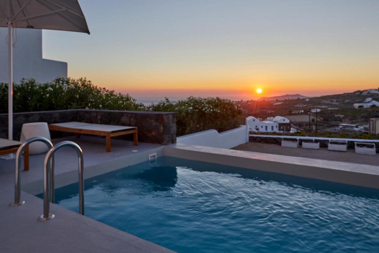 Santorini Hillside Suites & Villas Pýrgos Exteriör bild