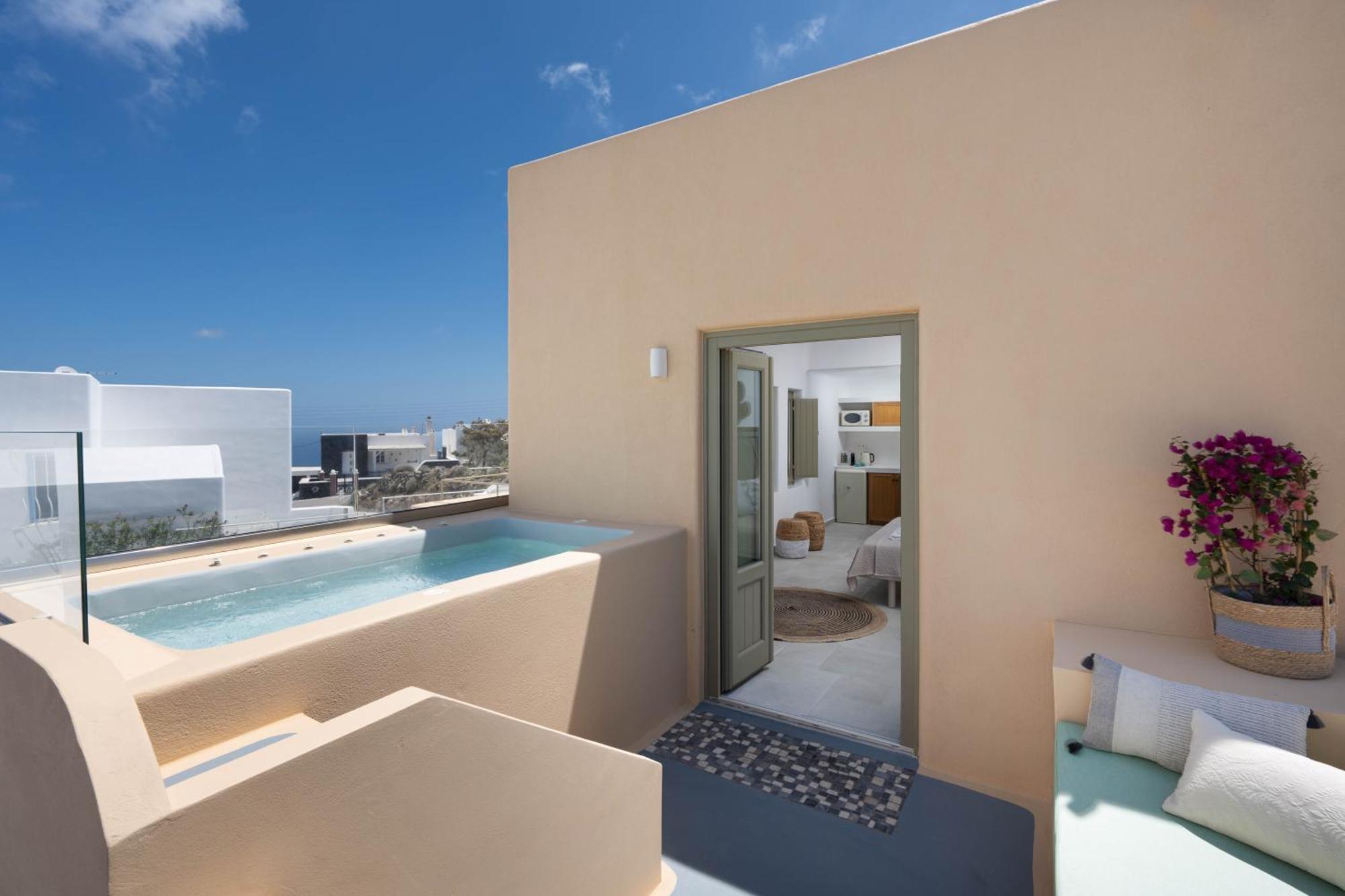 Santorini Hillside Suites & Villas Pýrgos Exteriör bild