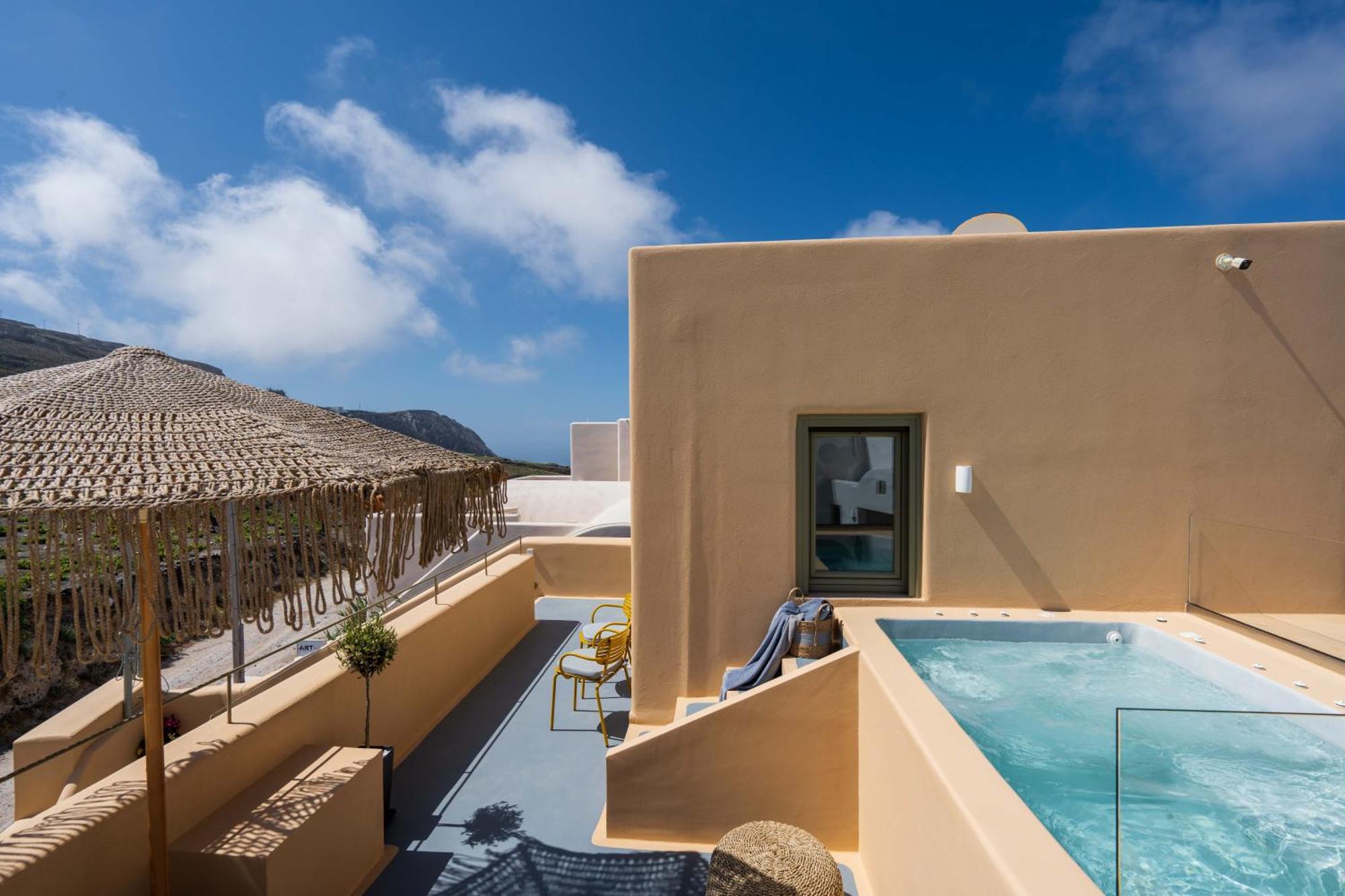 Santorini Hillside Suites & Villas Pýrgos Exteriör bild